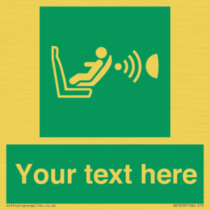 Custom safe condition child seat presence orientation detection system